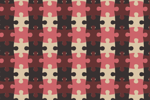 Download Creative Puzzle Pattern Design - Puzzle pattern Collection