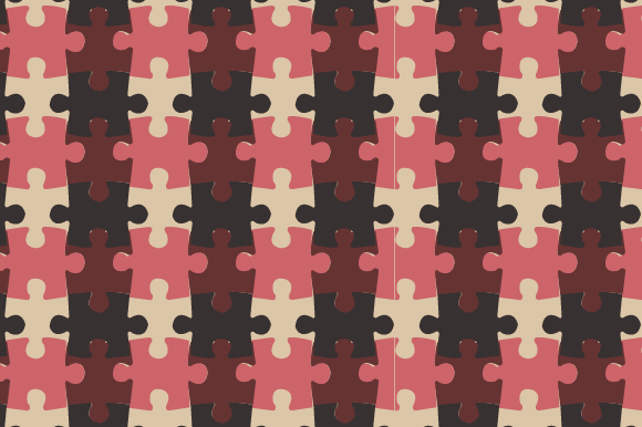 Download Creative Puzzle Pattern Design - Puzzle pattern Collection