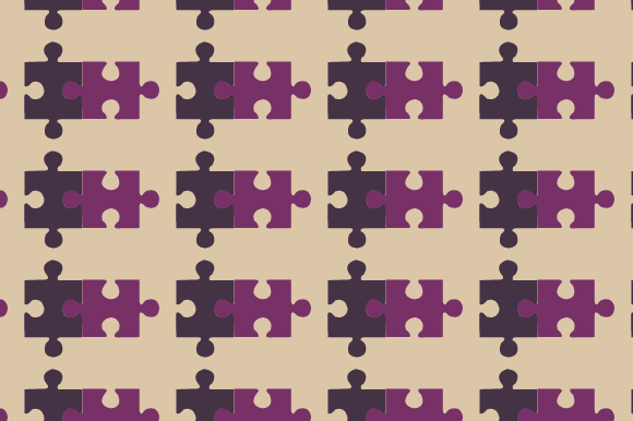 Download Creative Puzzle Pattern Design - Puzzle pattern Collection