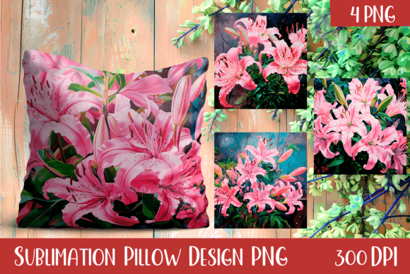 Download Cute Flowers Sublimation | Floral Pillow - Cute flowers sublimation Collection