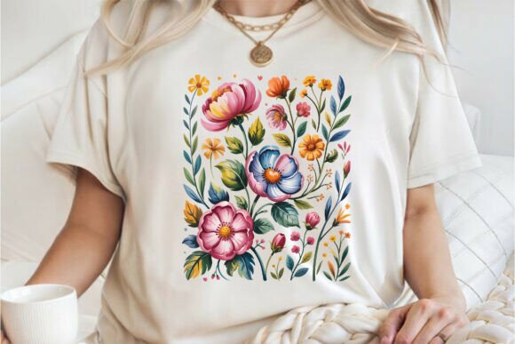 Download Boho Summer Wildflowers Sublimation PNG - Summer Collection