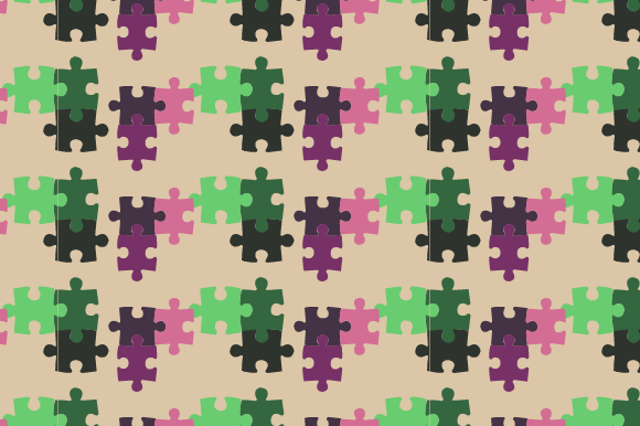 Download Creative Puzzle Pattern Design - Puzzle pattern Collection